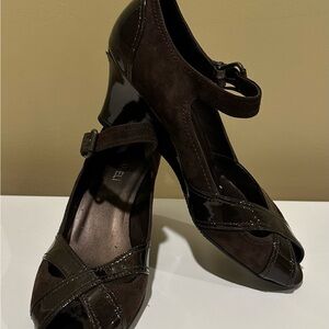 Vaneli Dark Brown Heels